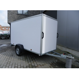 Powertrailer GEKA 5 gesloten aanhangwagen - 257x132x150 cm  - 1000 t/m 2700  kg bruto laadvermogen - geremd