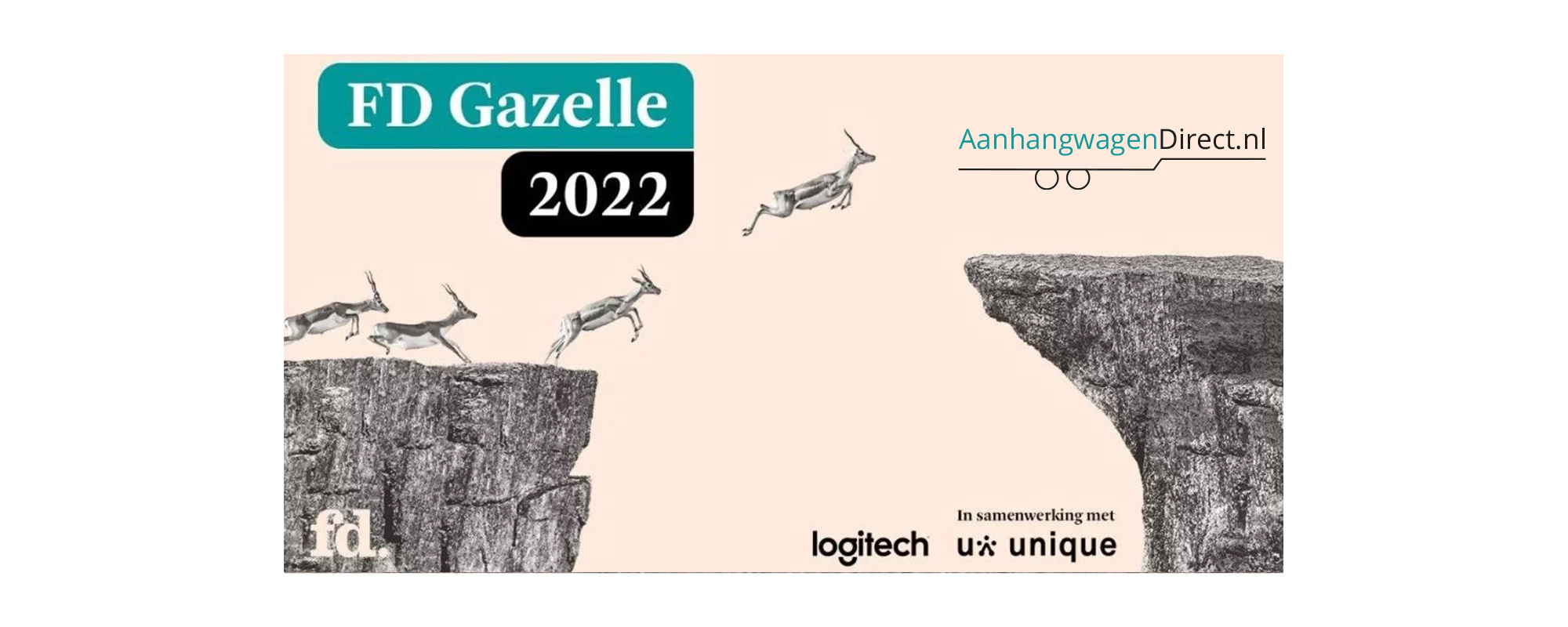 AanhangwagenDirect FD Gazelle  2022