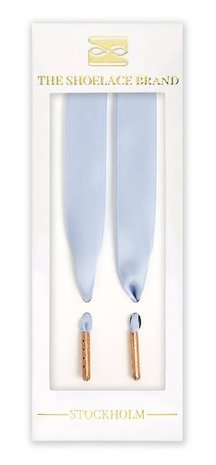 Light Blue Silk - Shoelaces Light Blue Silk - Shoelaces
