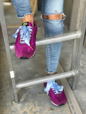 Light Blue Silk - Shoelaces Light Blue Silk - Shoelaces