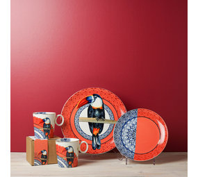 Heinen Delfts Blauw Oferta combinada Paquete de regalo Mandala Toucan