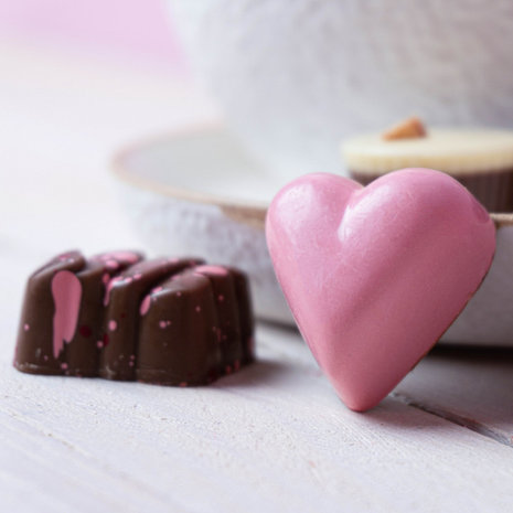 Heinen Delfts Blauw Con amore e pacchetto di cioccolatini