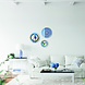 Heinen Delfts Blauw Wandbord Mandala papegaai Heinen Delfts Blauw Wandbord Mandala papegaai