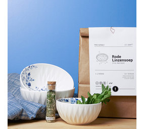 Heinen Delfts Blauw Mors madkasse Blue Fold Heinen Delfts Blauw Mors madkasse Blue Fold