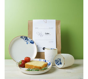 Heinen Delfts Blauw Impacco di coccole Fiore blu Heinen Delfts Blauw Impacco di coccole Fiore blu
