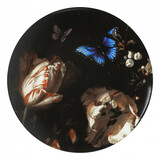 Heinen Delfts Blauw Wandbord Boomblauwtje