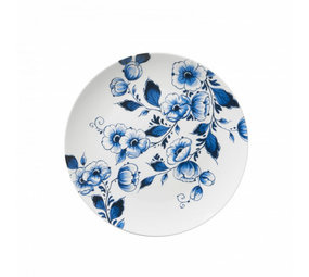 Heinen Delfts Blauw Piatto fiore grande