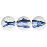 Heinen Delfts Blauw Plates with Fish (3 pieces) Heinen Delfts Blauw Plates with Fish (3 pieces)