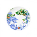 Heinen Delfts Blauw Bord spreekwoord Appel Heinen Delfts Blauw Bord spreekwoord Appel