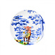 Heinen Delfts Blauw Bord spreekwoord Koe Heinen Delfts Blauw Bord spreekwoord Koe
