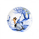 Heinen Delfts Blauw Bord spreekwoord Eend Heinen Delfts Blauw Bord spreekwoord Eend