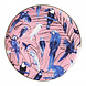 Heinen Delfts Blauw Bord Tropische Vogels Heinen Delfts Blauw Bord Tropische Vogels