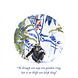 Heinen Delfts Blauw Bord spreekwoord Aap Heinen Delfts Blauw Bord spreekwoord Aap