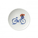 Heinen Delfts Blauw Bord Fiets klein Heinen Delfts Blauw Bord Fiets klein