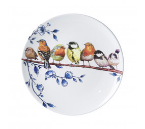 Heinen Delfts Blauw Plade Skovfugle