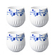 Heinen Delfts Blauw Blue Fold Kaffeetassen-Set mit 4 Stück Heinen Delfts Blauw Blue Fold Kaffeetassen-Set mit 4 Stück