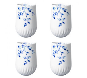 Heinen Delfts Blauw Blue Fold Cappuccino cup set of 4 Heinen Delfts Blauw Blue Fold Cappuccino cup set of 4