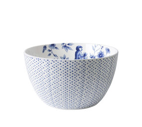 Heinen Delfts Blauw Soup bowl Monkeys