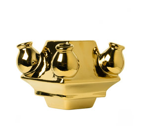 Heinen Delfts Blauw Pile Mad Gold Middle Heinen Delfts Blauw Pile Mad Gold Middle