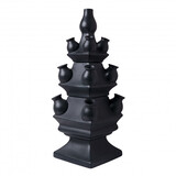 Heinen Delfts Blauw Tulipanvase 3-delt sort LER