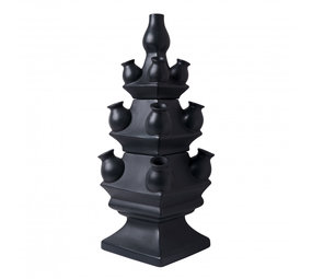 Heinen Delfts Blauw Tulipanvase 3-delt sort LER Heinen Delfts Blauw Tulipanvase 3-delt sort LER