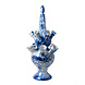 Heinen Delfts Blauw Tulpenvaas 2-delig Bubble Blue Heinen Delfts Blauw Tulpenvaas 2-delig Bubble Blue