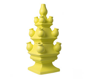 Heinen Delfts Blauw Vase tulipe 3-pièces Jaune KLEI Heinen Delfts Blauw Vase tulipe 3-pièces Jaune KLEI