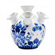 Heinen Delfts Blauw Tulpenvaas glad bloemmotief Heinen Delfts Blauw Tulpenvaas glad bloemmotief