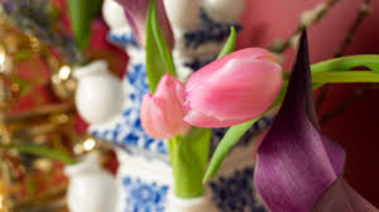 Heinen Delfts Blauw Vaso di tulipani Stack Madness Eclectic Mix 1 Heinen Delfts Blauw Vaso di tulipani Stack Madness Eclectic Mix 1