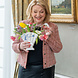 Heinen Delfts Blauw Tulpenvaas waaier Aapjes Heinen Delfts Blauw Tulpenvaas waaier Aapjes