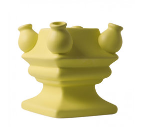 Heinen Delfts Blauw Pazzia impilabile Fondo del tappetino giallo