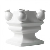 Heinen Delfts Blauw Stacking madness Hvid bund