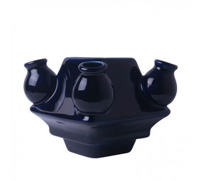 Heinen Delfts Blauw Stapelgekte Donkerblauw midden