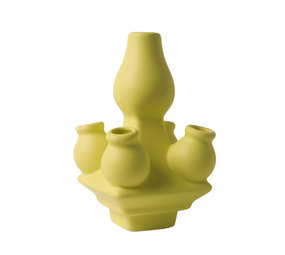 Heinen Delfts Blauw Pazzia impilabile Piano di appoggio giallo