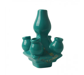 Heinen Delfts Blauw Follia d'accatastamento Vertice Van Gogh