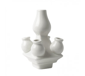 Heinen Delfts Blauw Locura apilable Parte superior blanca