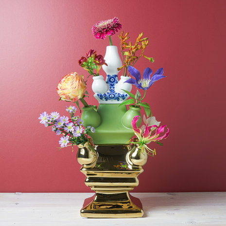 Heinen Delfts Blauw Stapelwahnsinn Regenbogen oben Heinen Delfts Blauw Stapelwahnsinn Regenbogen oben