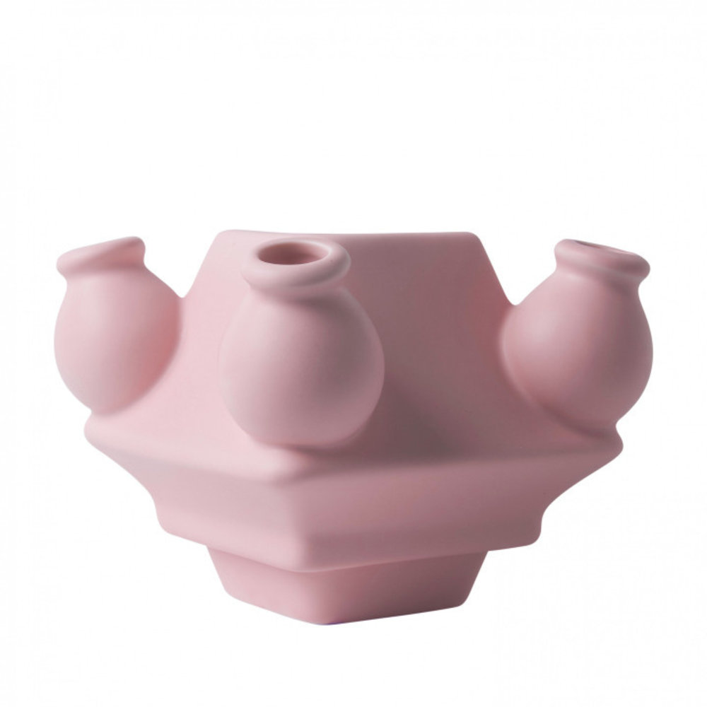 Heinen Delfts Blauw Pazzia impilabile Tappetino rosa centrale