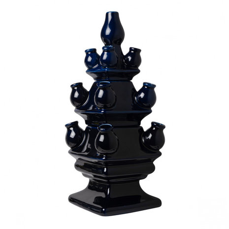 Heinen Delfts Blauw Locura apilable Fondo azul oscuro