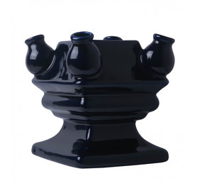 Heinen Delfts Blauw Pazzia impilabile Fondo blu scuro