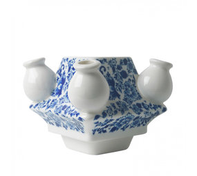 Heinen Delfts Blauw Pazzia impilabile Centro di fiori ornamentali