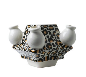 Heinen Delfts Blauw Pazzia di impilare il centro Panther