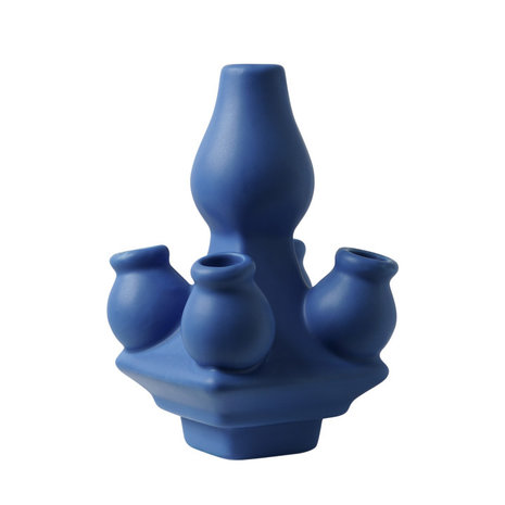 Heinen Delfts Blauw Stapelgekte Olympisch blauw top Heinen Delfts Blauw Stapelgekte Olympisch blauw top