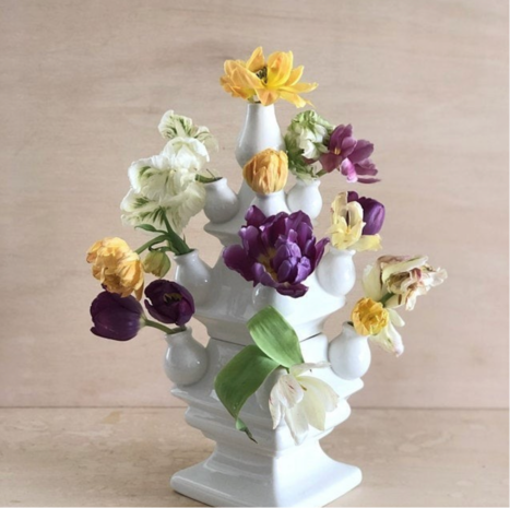 Heinen Delfts Blauw Stacking madness White middle