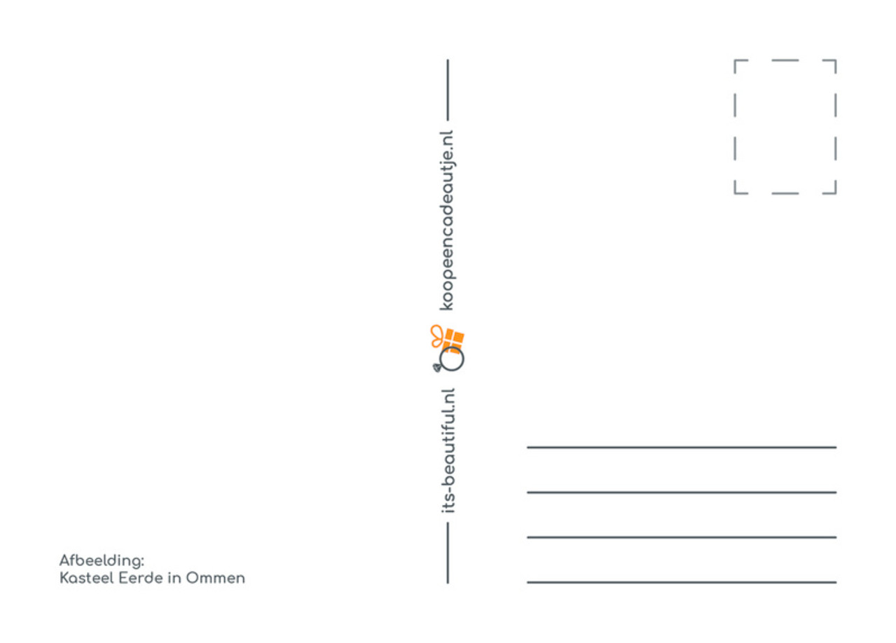 Postkarte Ommen | Schloss Eerde Postkarte Ommen | Schloss Eerde