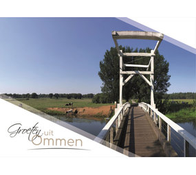Postcard Ommen | Giethem Bridge Postcard Ommen | Giethem Bridge
