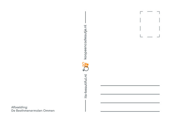 Postcard Ommen | Besthmener mill Postcard Ommen | Besthmener mill