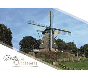 Postcard Ommen | Besthmener mill Postcard Ommen | Besthmener mill