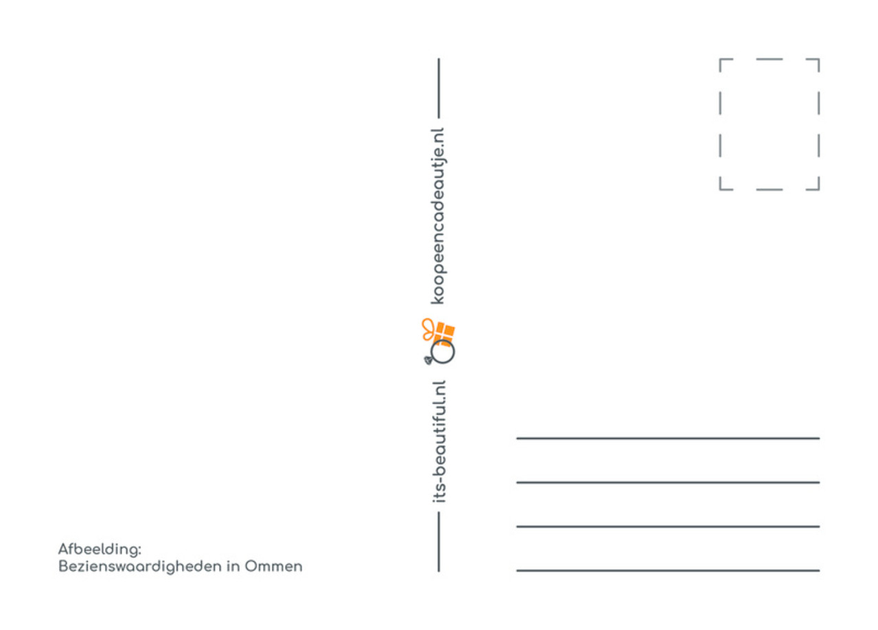 Postkarte Ommen Collagenfoto | Grüße von Ommen