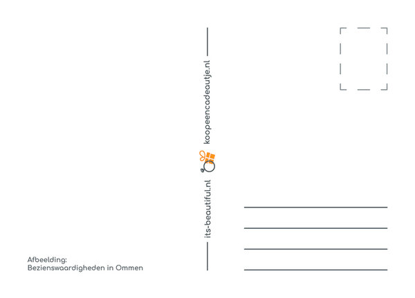 Postkarte Ommen Collagenfoto | Grüße von Ommen